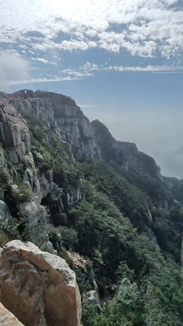 快手视频4泰山风景