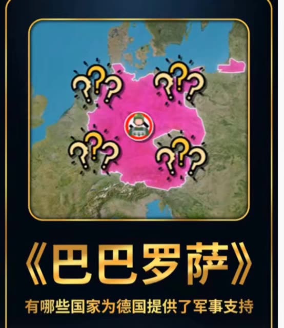 #巴巴罗萨行动计划 有哪些国家向德国提供了援助 #世界历史 #二战德国
