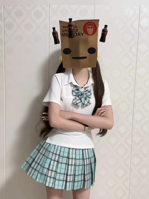 关掉了手机管他谁是谁 #正常穿搭无不良引导 #jk #嘉桐摇 #会火